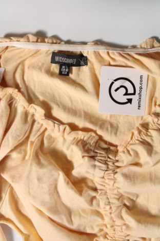 Γυναικεία μπλούζα Missguided, Μέγεθος M, Χρώμα Κίτρινο, Τιμή 4,47 €