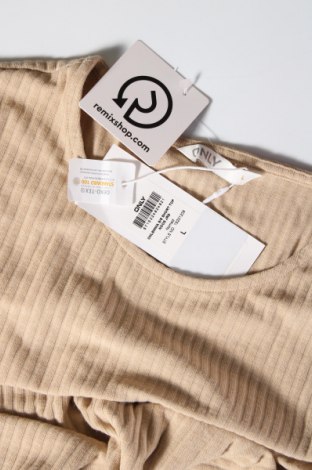 Дамска блуза ONLY, Размер L, Цвят Бежов, Цена 40,00 лв.