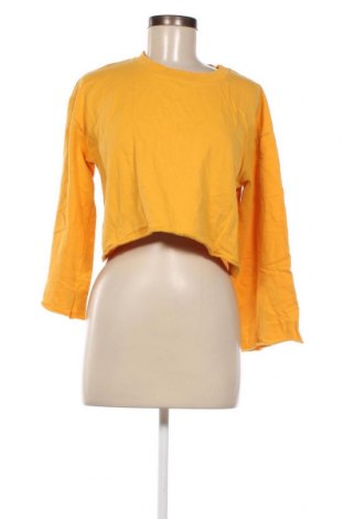 Дамска блуза Pull&Bear, Размер S, Цвят Жълт, Цена 3,99 лв.