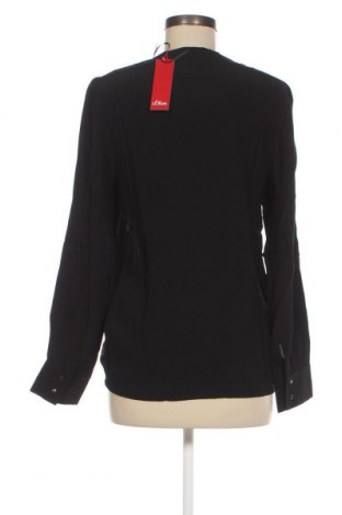 Γυναικεία μπλούζα S.Oliver, Μέγεθος XS, Χρώμα Μαύρο, Τιμή 37,11 €