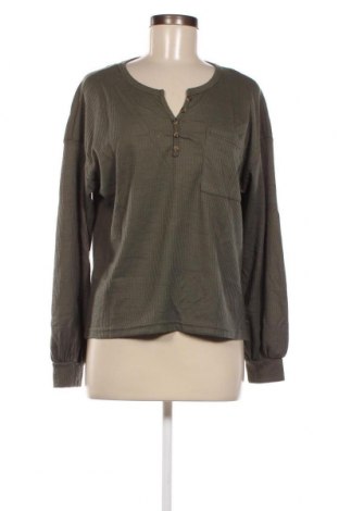 Дамска блуза SHEIN, Размер S, Цвят Зелен, Цена 3,61 лв.