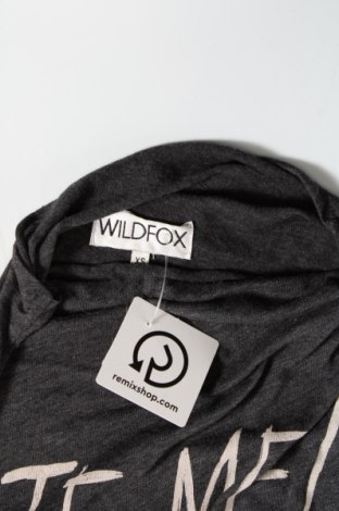 Γυναικεία μπλούζα Wildfox, Μέγεθος XS, Χρώμα Γκρί, Τιμή 2,73 €