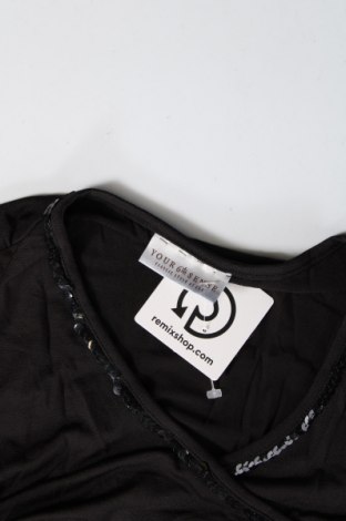 Дамска блуза Your Sixth Sense, Размер M, Цвят Черен, Цена 19,00 лв.