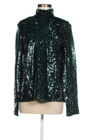 Дамска блуза Zara, Размер S, Цвят Зелен, Цена 13,00 лв.