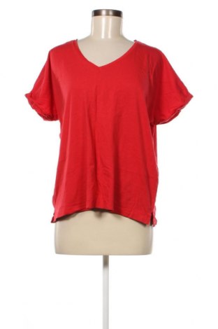 Дамска блуза Zara Trafaluc, Размер L, Цвят Червен, Цена 15,00 лв.