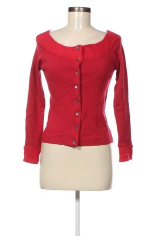 Damen Strickjacke, Größe S, Farbe Rot, Preis 5,65 €