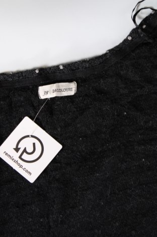 Damen Strickjacke 24 Colours, Größe M, Farbe Schwarz, Preis € 2,22