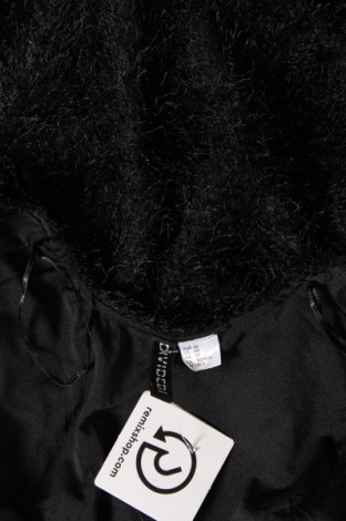 Дамска жилетка H&M Divided, Размер XS, Цвят Черен, Цена 7,83 лв.