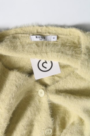 Damen Strickjacke NA-KD, Größe XS, Farbe Gelb, Preis € 2,22