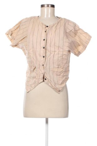 Γυναικείο πουκάμισο, Μέγεθος S, Χρώμα  Μπέζ, Τιμή 1,66 €