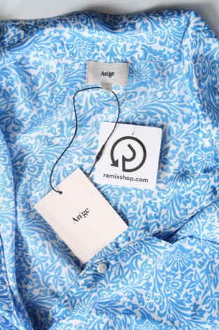 Γυναικείο πουκάμισο An'ge, Μέγεθος L, Χρώμα Μπλέ, Τιμή 7,05 €