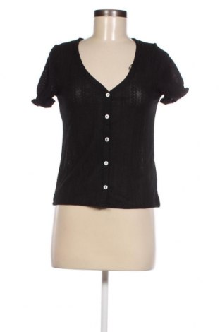 Γυναικείο πουκάμισο Camaieu, Μέγεθος S, Χρώμα Μαύρο, Τιμή 7,01 €