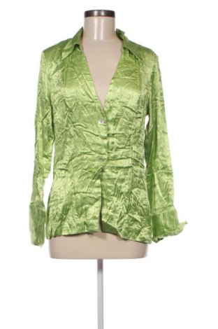 Дамска риза H&M, Размер M, Цвят Зелен, Цена 4,75 лв.