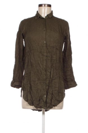Γυναικείο πουκάμισο H&M Divided, Μέγεθος XS, Χρώμα Πράσινο, Τιμή 15,46 €