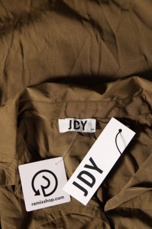 Γυναικείο πουκάμισο Jdy, Μέγεθος XS, Χρώμα Πράσινο, Τιμή 4,74 €