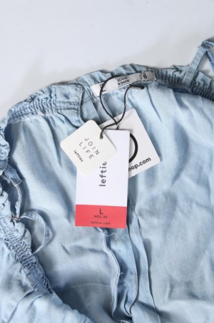 Γυναικείο πουκάμισο Lefties, Μέγεθος L, Χρώμα Μπλέ, Τιμή 20,62 €