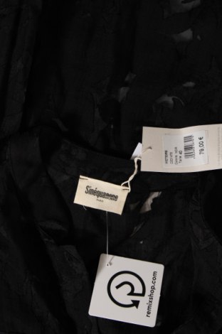 Γυναικείο πουκάμισο Sinequanone, Μέγεθος S, Χρώμα Μαύρο, Τιμή 22,61 €