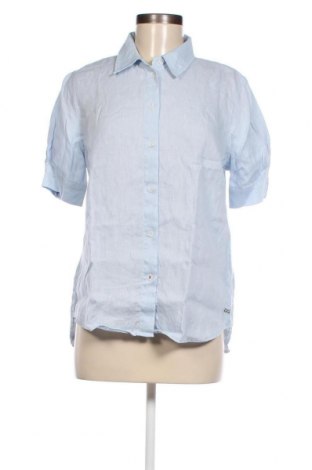Γυναικείο πουκάμισο Tommy Hilfiger, Μέγεθος M, Χρώμα Μπλέ, Τιμή 92,78 €