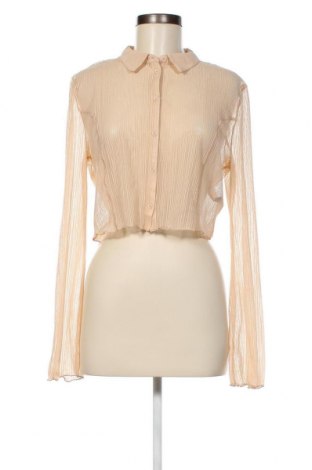 Γυναικείο πουκάμισο Undiz, Μέγεθος XL, Χρώμα  Μπέζ, Τιμή 37,11 €