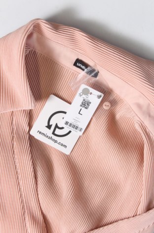 Γυναικείο πουκάμισο Undiz, Μέγεθος L, Χρώμα Σάπιο μήλο, Τιμή 3,71 €