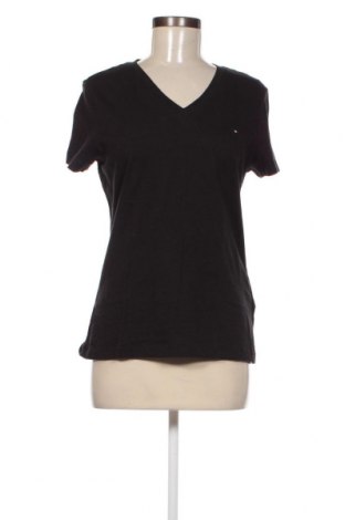 Дамска тениска Tommy Hilfiger, Размер M, Цвят Черен, Цена 44,20 лв.