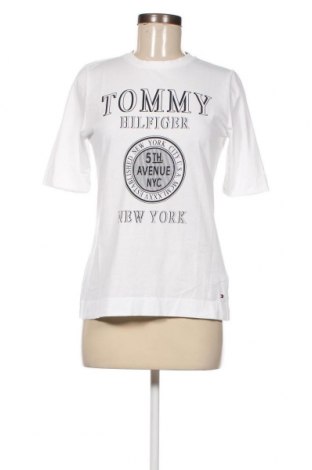 Дамска тениска Tommy Hilfiger, Размер M, Цвят Бял, Цена 44,20 лв.