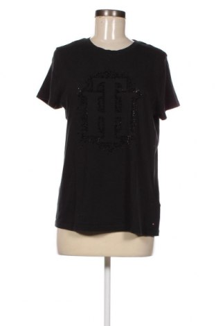 Дамска тениска Tommy Hilfiger, Размер L, Цвят Черен, Цена 44,20 лв.