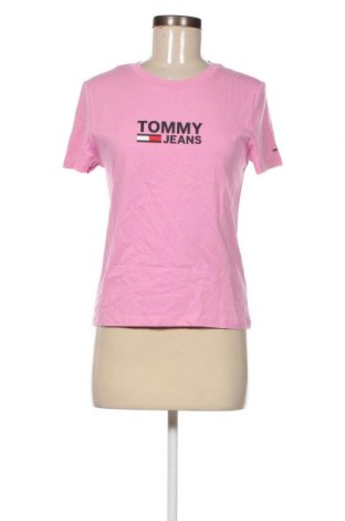Дамска тениска Tommy Hilfiger, Размер S, Цвят Розов, Цена 44,20 лв.
