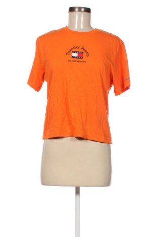 Дамска тениска Tommy Hilfiger, Размер S, Цвят Оранжев, Цена 44,20 лв.