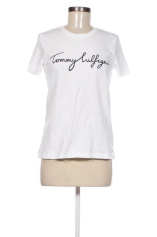 Дамска тениска Tommy Hilfiger, Размер XS, Цвят Бял, Цена 44,20 лв.