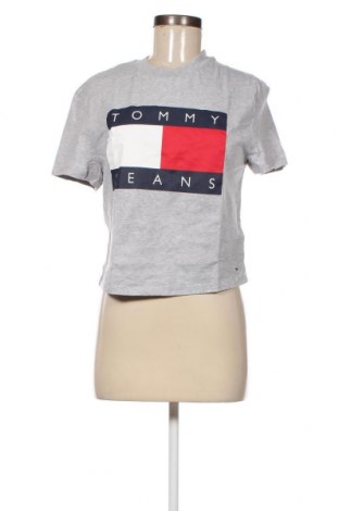 Дамска тениска Tommy Hilfiger, Размер XS, Цвят Сив, Цена 34,68 лв.