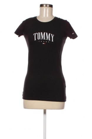 Γυναικείο t-shirt Tommy Hilfiger, Μέγεθος S, Χρώμα Μαύρο, Τιμή 42,06 €