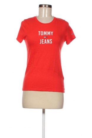 Дамска тениска Tommy Hilfiger, Размер XS, Цвят Червен, Цена 31,28 лв.