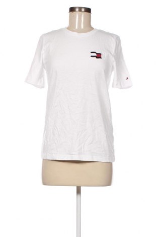 Дамска тениска Tommy Hilfiger, Размер XS, Цвят Бял, Цена 44,20 лв.