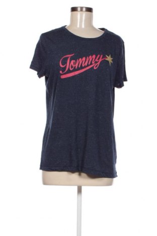Дамска тениска Tommy Hilfiger, Размер L, Цвят Син, Цена 31,28 лв.