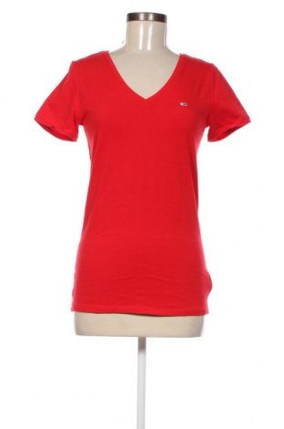 Dámské tričko Tommy Hilfiger, Velikost M, Barva Červená, Cena  444,00 Kč