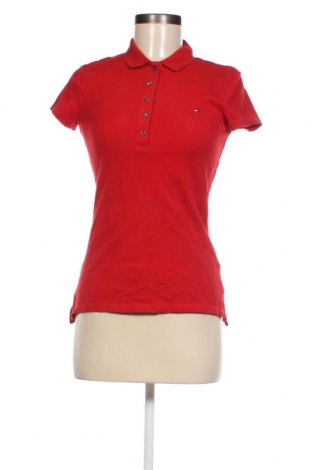 Дамска тениска Tommy Hilfiger, Размер XS, Цвят Червен, Цена 70,85 лв.