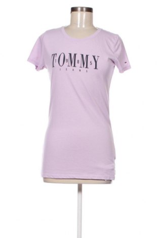 Tricou de femei Tommy Hilfiger, Mărime L, Culoare Mov, Preț 178,94 Lei