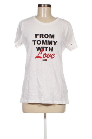 Γυναικείο t-shirt Tommy Hilfiger, Μέγεθος M, Χρώμα Λευκό, Τιμή 37,85 €
