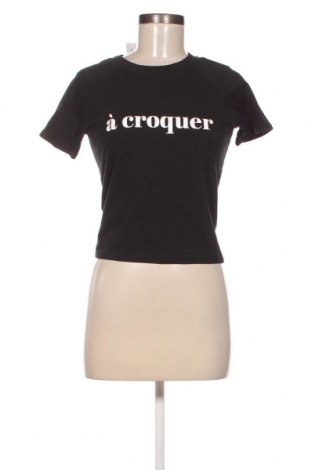 Γυναικείο t-shirt Undiz, Μέγεθος L, Χρώμα Μαύρο, Τιμή 5,61 €