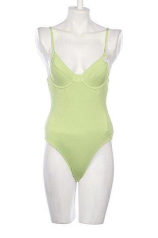 Damen-Badeanzug Monki, Größe XS, Farbe Grün, Preis 5,41 €