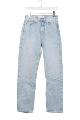 Дамски дънки Calvin Klein Jeans, Размер XS, Цвят Син, Цена 81,60 лв.