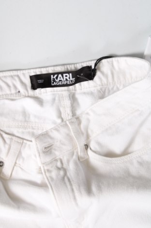 Blugi de femei Karl Lagerfeld, Mărime S, Culoare Alb, Preț 769,74 Lei