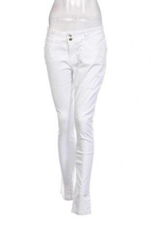 Γυναικείο Τζίν Seventy Seven, Μέγεθος L, Χρώμα Λευκό, Τιμή 10,43 €