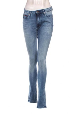Дамски дънки Tommy Jeans, Размер M, Цвят Син, Цена 47,75 лв.