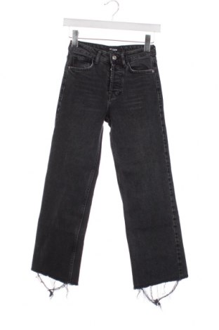 Дамски дънки Zara, Размер XXS, Цвят Сив, Цена 15,00 лв.