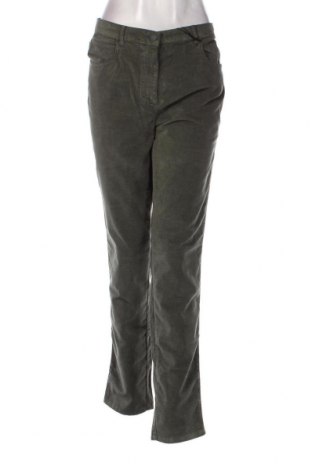 Γυναικείο κοτλέ παντελόνι Caroll, Μέγεθος XL, Χρώμα Πράσινο, Τιμή 10,54 €