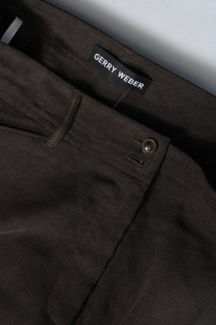 Pantaloni de velvet de femei Gerry Weber, Mărime XL, Culoare Verde, Preț 27,40 Lei