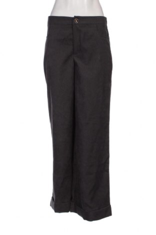Pantaloni de velvet de femei Mantaray, Mărime L, Culoare Gri, Preț 37,20 Lei