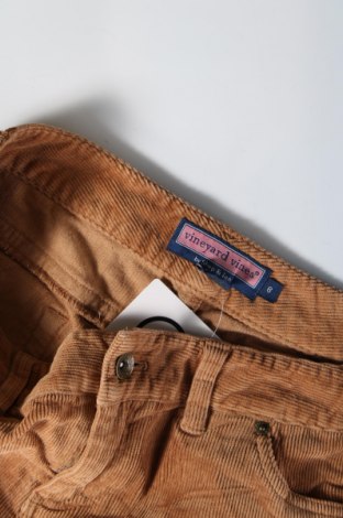 Pantaloni de velvet de femei Vineyard Vines, Mărime M, Culoare Maro, Preț 11,28 Lei
